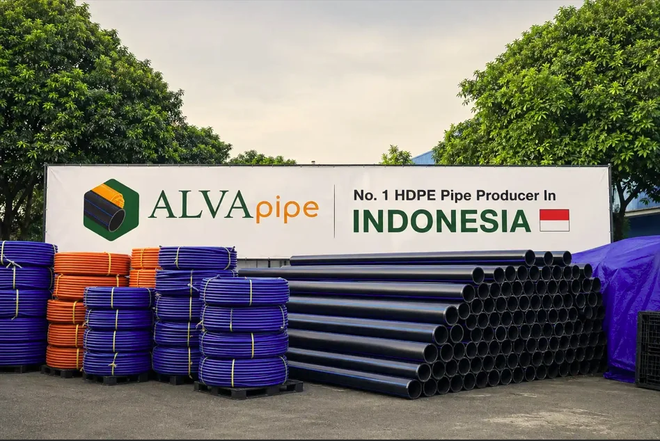 ALVApipe, produsen dan distributor pipa HDPE kualitas premium