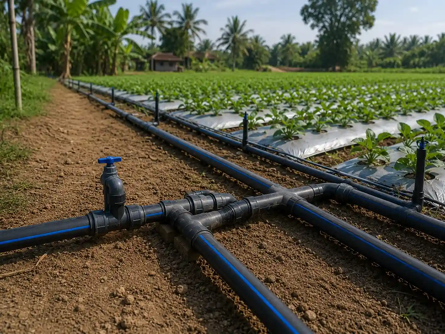 Pipa HDPE untuk pertanian