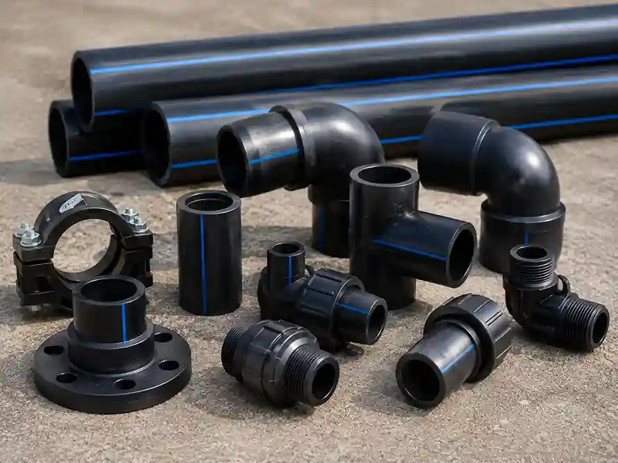 Macam-macam sambungan/fitting pipa HDPE