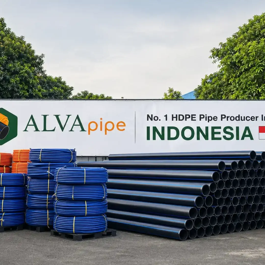 Premium-quality HDPE pipes from ALVApipe