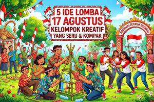 Fun and creative team competitions for Indonesia Independence Day celebration