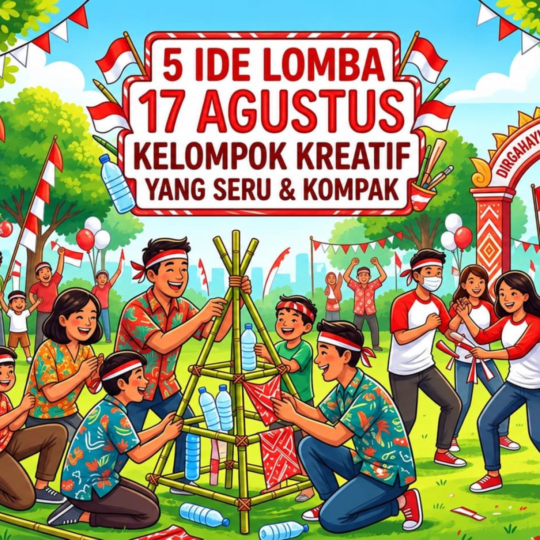 Fun and creative team competitions for Indonesia Independence Day celebration