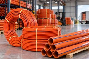 ALVApipe Telecommunication Pipe Manufacturer Jakarta for underground fiber optic networks