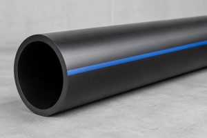 Pipa HDPE ALVApipe 2 inch dengan diameter luar OD 63 mm untuk instalasi air.