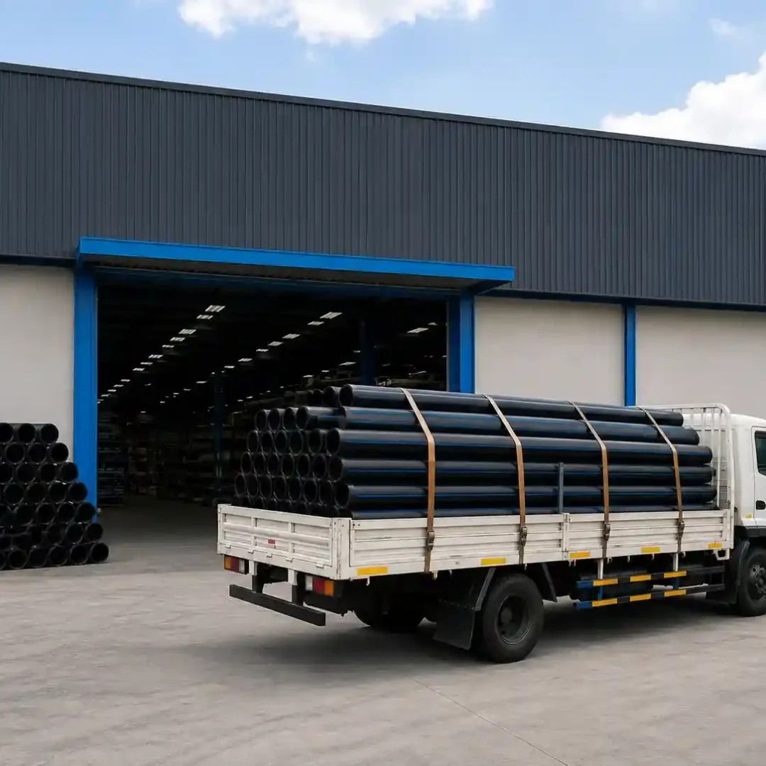 Stok pipa HDPE dari supplier