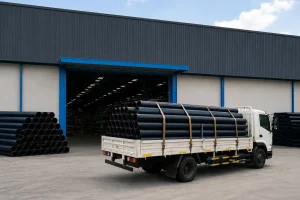 HDPE pipe stock from supplier