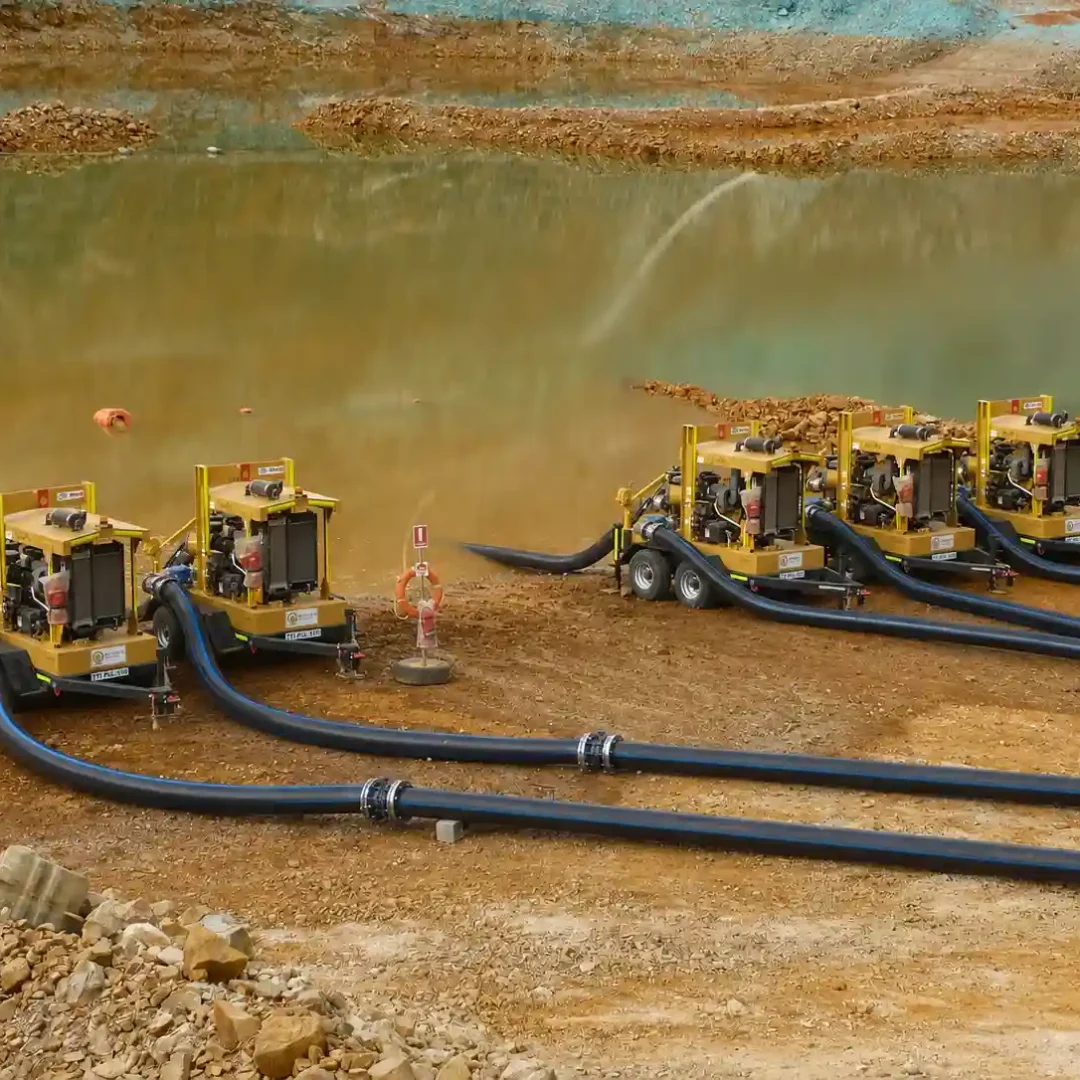 Sistem dewatering tambang