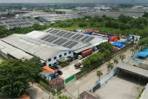 ALVApipe HDPE pipe factory in Tangerang.