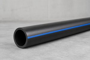 Pipa HDPE ALVApipe 1 inch dengan diameter luar OD 32 mm untuk instalasi saluran air.